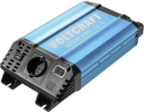 Voltcraft Wechselrichter MSW 700-12-G 700W 12 V/DC zu 230 V/AC mit modifizierter Sinuswelle - Bild 1