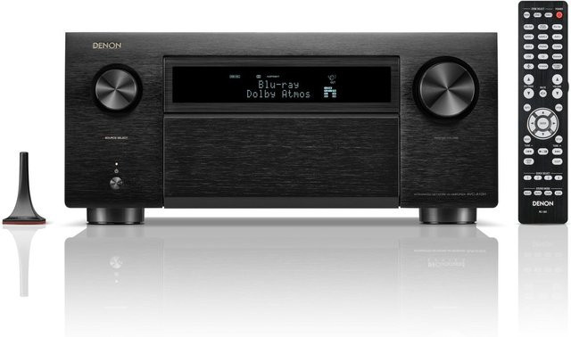 Denon AVC-A10H Klang Effekt Receiver mit HDMI in Schwarz - Bild 1