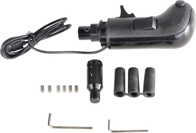 Logitech USB-Truck-Simulator-Schalthebel als Schaltknauf-Ersatz für G29 G27 G25 in Schwarz - Bild 1