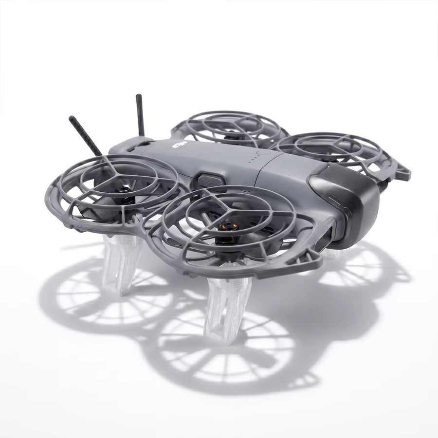 DJI Neo 2 Schnellverschluss-Landegestell in Lila mit Höhenverlängerung und Display-Ständer - Bild 5