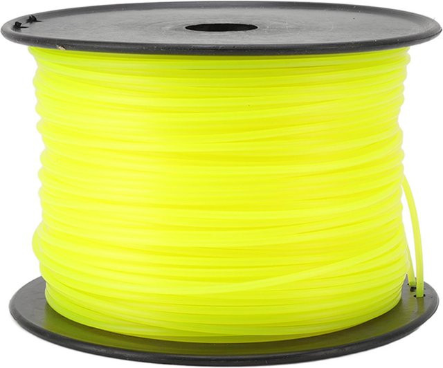 Aimo Nylon-Unkraut-Trimmer-Linie Heavy Duty Strimmer Draht 3mm Spule Ersatz für Husqvarna Rasenmäher, Gelb - Bild 1