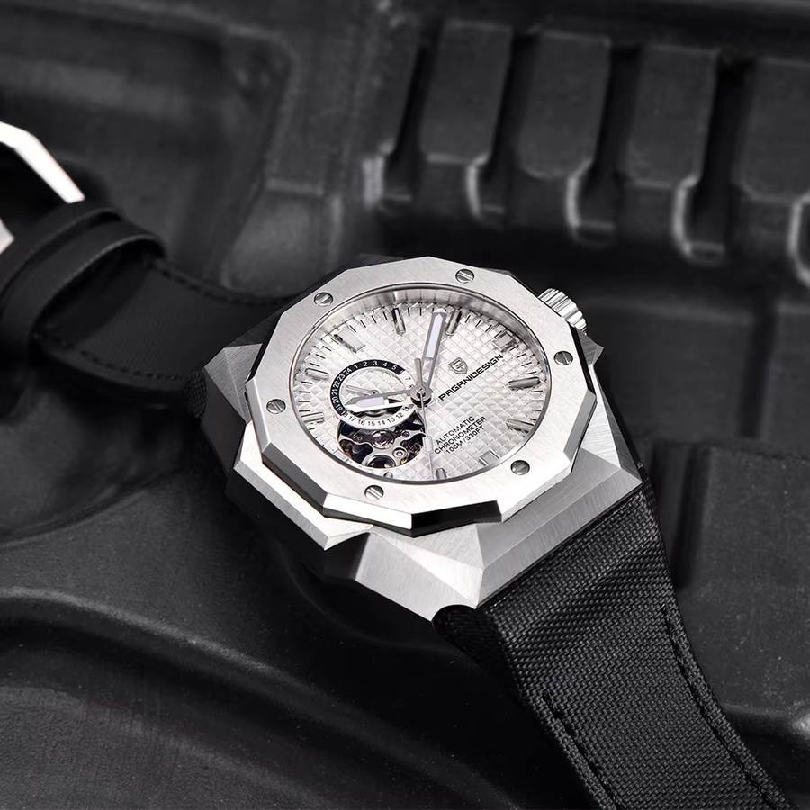 PAGANI DESIGN Armbanduhr Automatik, Edelstahl, Saphirglas, 42 mm, Herren - Bild 2