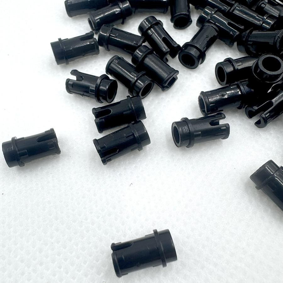 Yiran Toy Technischer Pin 1/2 Bausteine Ersatzsteine schwarz 100-teiliges Set - Bild 5
