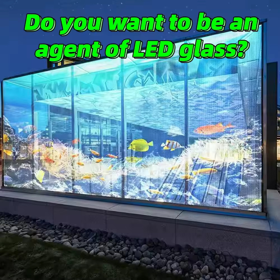 OIMG Ultradünner Transparenter LED-Film-Bildschirm für kommerzielle Glasfenster HD-Videowand - Bild 3