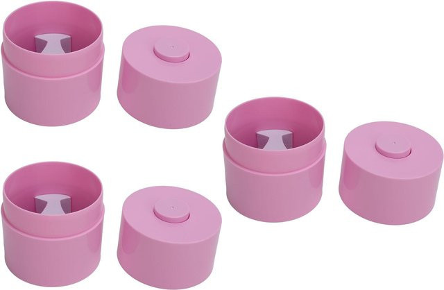 Koogeelife Wimpernkleber Aufbewahrungstank, 3 Stück, 200 ml, rosa - Bild 1