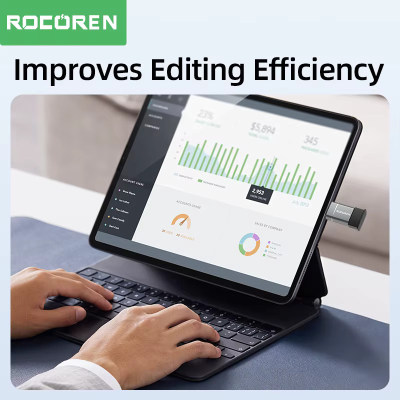 Rocoren OTG Adapter USB Typ C auf USB A 3.0 Konverter für MacBook Samsung S22 S21 und Android Geräte - Bild 4