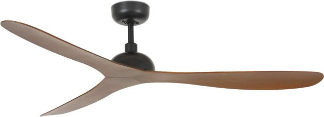 FARO Gotland Energiespar Deckenventilator mit Fernbedienung, Schwarz, Durchmesser: 132 cm - Bild 1
