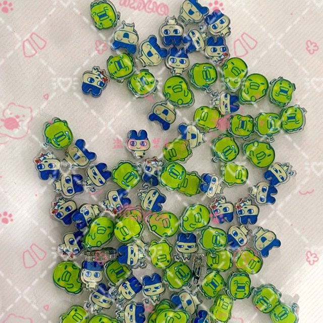 Bandai Tamagotchi-Haarspangen aus Acryl, 30-teiliges Set - Bild 1