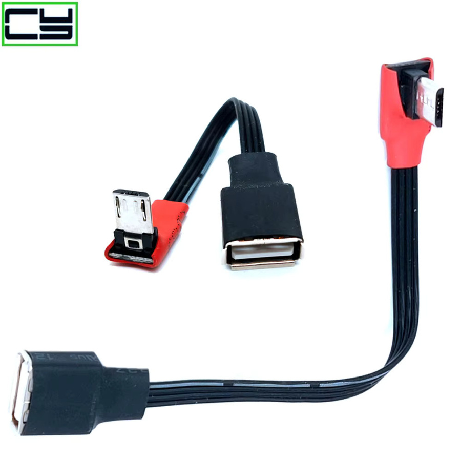 Huawei OTG Micro USB Adapter für Android Smartphones und USB-Festplatten, Schwarz - Bild 1
