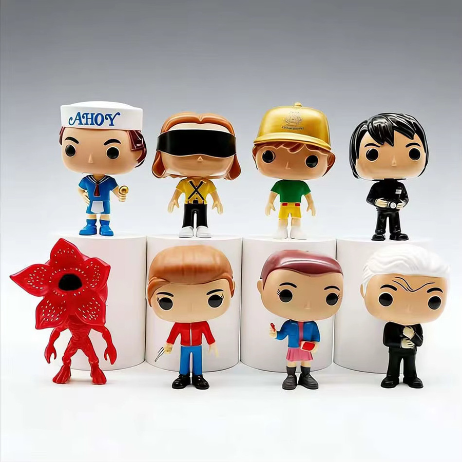 Bandai Stranger Things Dustin Steve Robin, Actionfigur, 10 cm - Bild 3