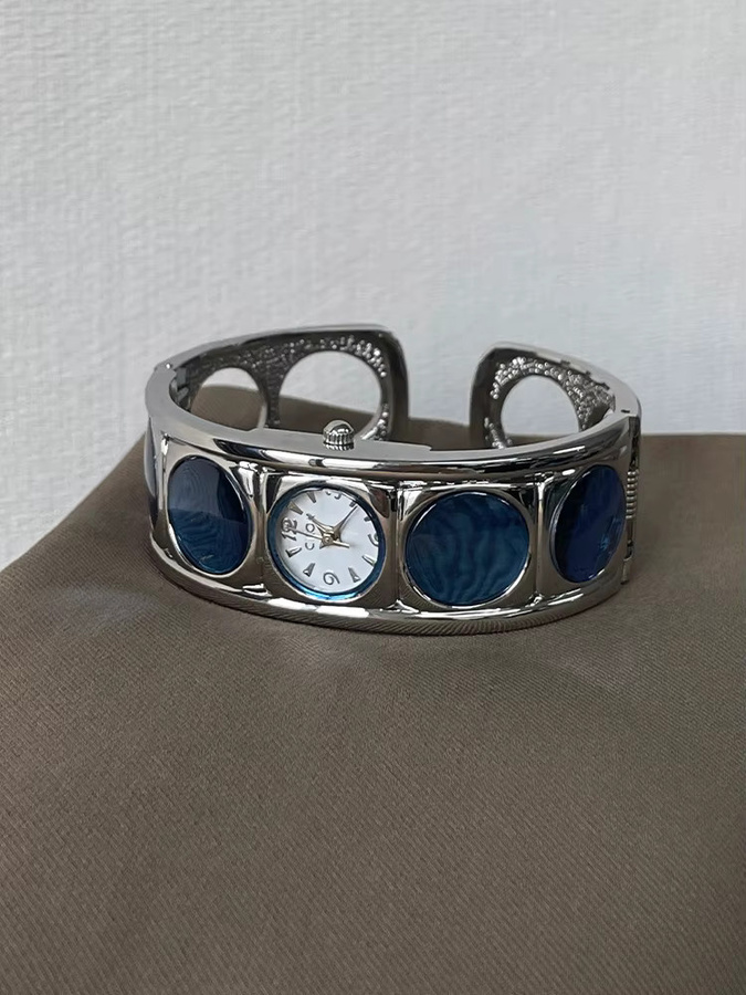 CILOA Armbanduhr, Edelstahl, Weiß, Damen - Bild 2
