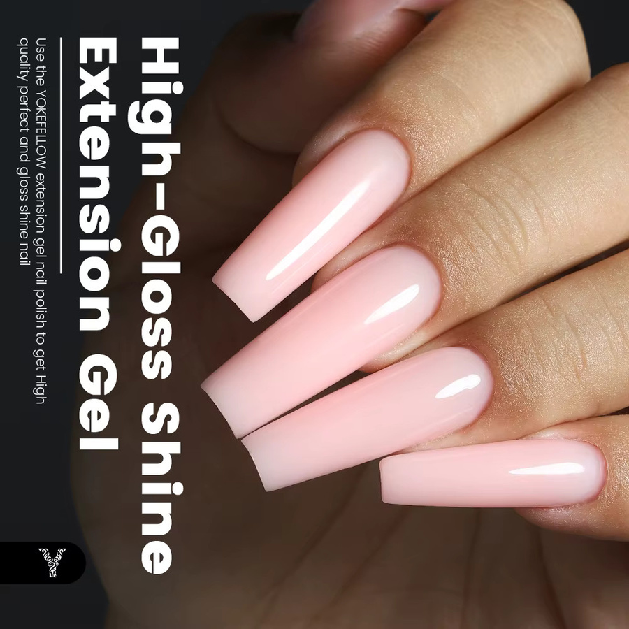 YOKEFELLOW Builder Nagelgel, Jelly, Nude Pink, 15g - Bild 3