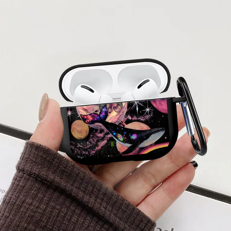 Kreative Wal-Schutzhülle für Apple AirPods 2, 3, Pro, Pro 2 und Pro 3 in Multicolour - Bild 2