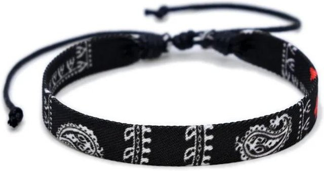 YIRAN Armband, Baumwolle, Schwarz, Unisex - Bild 1