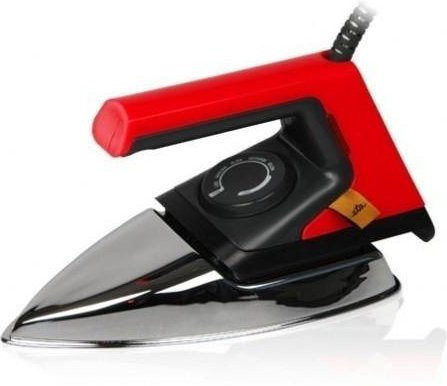 Omega DRY Trockenbügeleisen in Rot und Silber aus Edelstahl und Metall - Bild 1