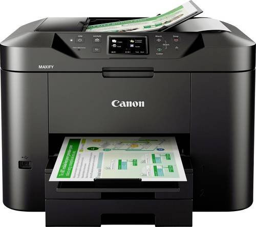 Canon MAXIFY MB2750 Multifunktionsdrucker Tintenstrahl mit Drucken, Kopieren und Faxen, Farbe, A4, LAN, WLAN und Duplex - Bild 2