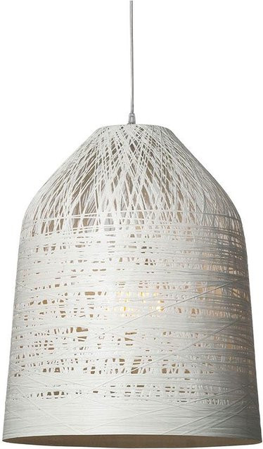 Karman Black Out Grande Pendelleuchte für Outdoor und Dining Room in Weiß und Schwarz mit Glas und Fiberglas - Bild 1