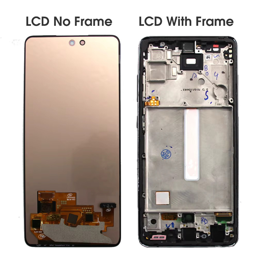 Samsung AMOLED Display Ersatz mit Touchscreen Digitizer für Galaxy A52 4G/5G und A52S 5G in Schwarz - Bild 3