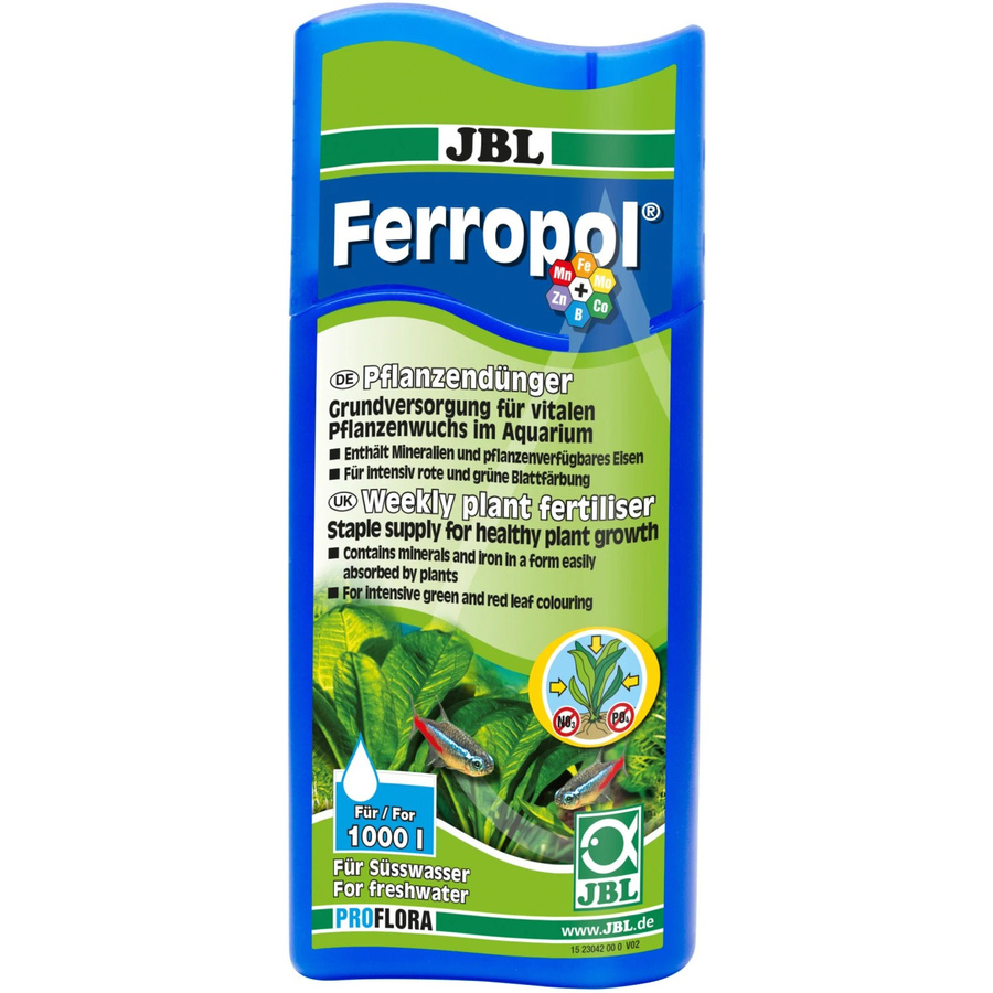 JBL Ferropol Basisdünger für Zimmerpflanzen, 250 ml - Bild 2