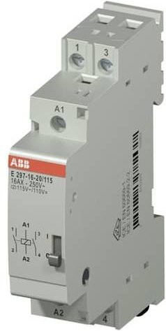 ABB E297-16-20/115 Installationsrelais mit 2 Schließern in Weiß - Bild 1