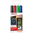 edding Kreidemarker 4095, 4er Pack, Multicolor, Strichstärke 2-3 mm - Bild 2