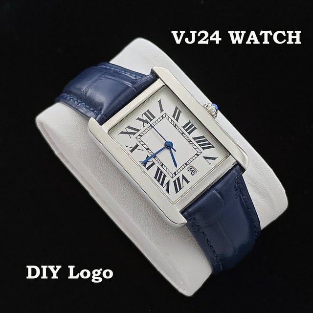 Armbanduhr Edelstahl, Quarz, Eckig, Silber, Herren - Bild 1