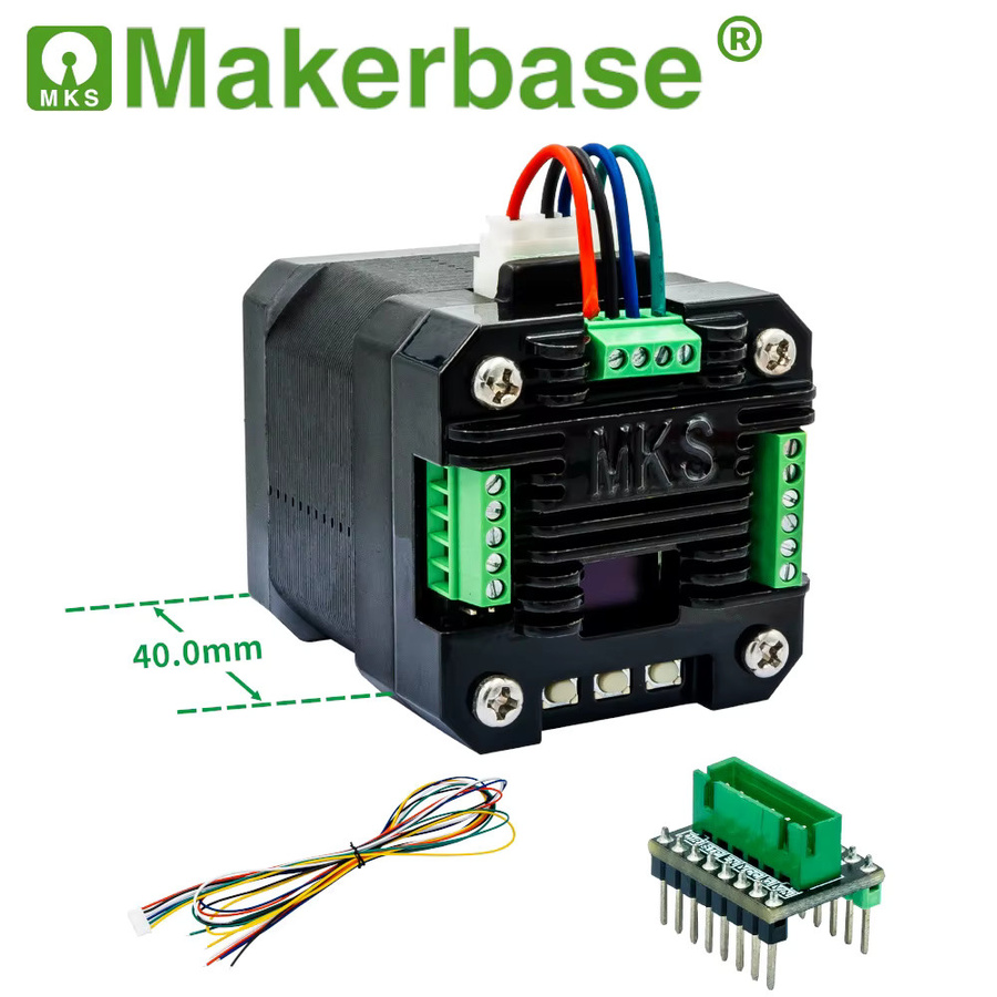 Makerbase MKS SERVO42D NEMA17 Closed-Loop-Schrittmotor-Treiber für CNC und 3D-Drucker in Schwarz - Bild 3