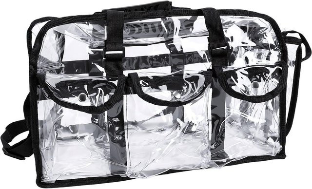 GoolRC Kosmetikkoffer, Transparenter PVC-Kulturbeutel, Unisex - Bild 1
