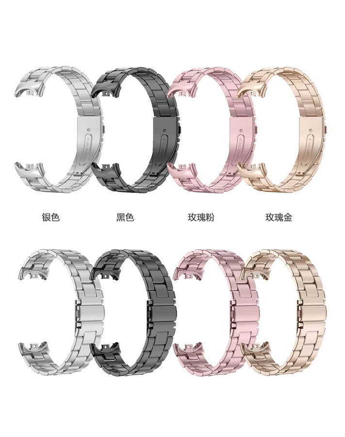 Xiaomi Uhrenarmband Edelstahl, Silber, Unisex - Bild 1