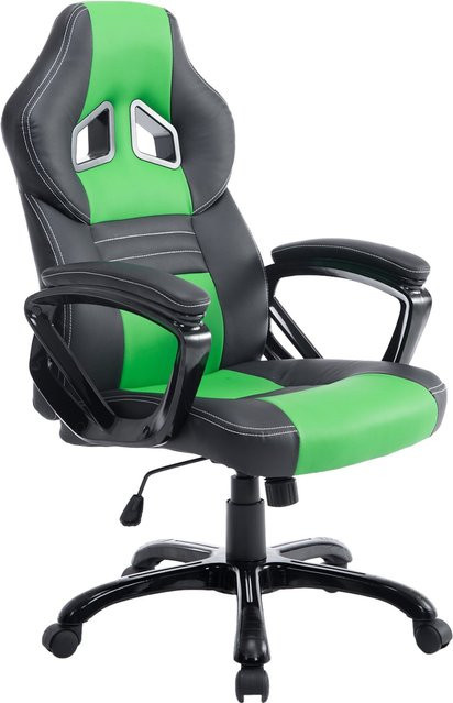 CLP Racing Gaming Bürostuhl Pedro XL mit Kunstlederbezug und bis zu 150 kg Belastbarkeit - Bild 1
