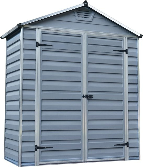 Palram Canopia Skylight Geräteschuppen mit Satteldach in Anthrazit B/H/T: 184,2 x 217 x 90,2 cm - Bild 1