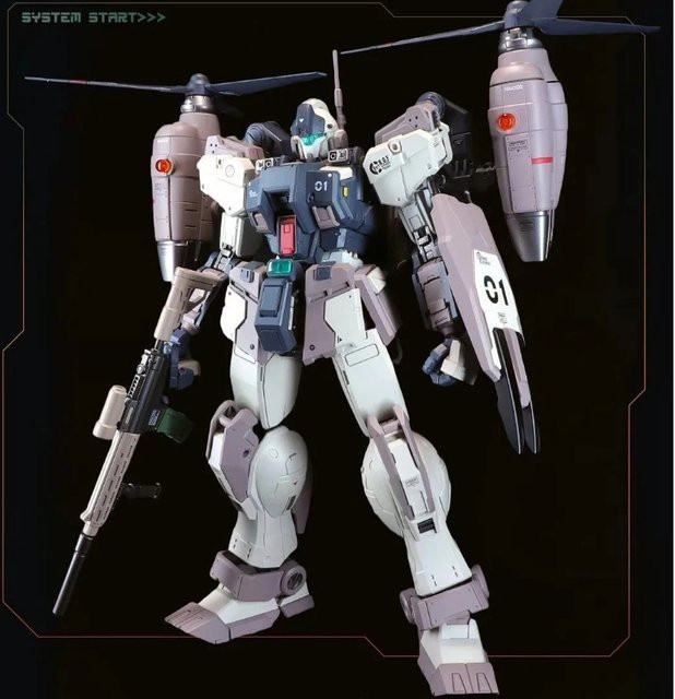 Bandai Fire General 1/100 Shadow War Zone Kratos Legierung Mecha Modell, Actionfigur, mit Plattform - Bild 1