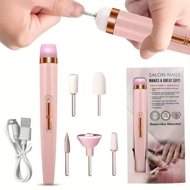 OTRESS Elektrische Nagelpoliermaschine, rosa, Unisex - Bild 1