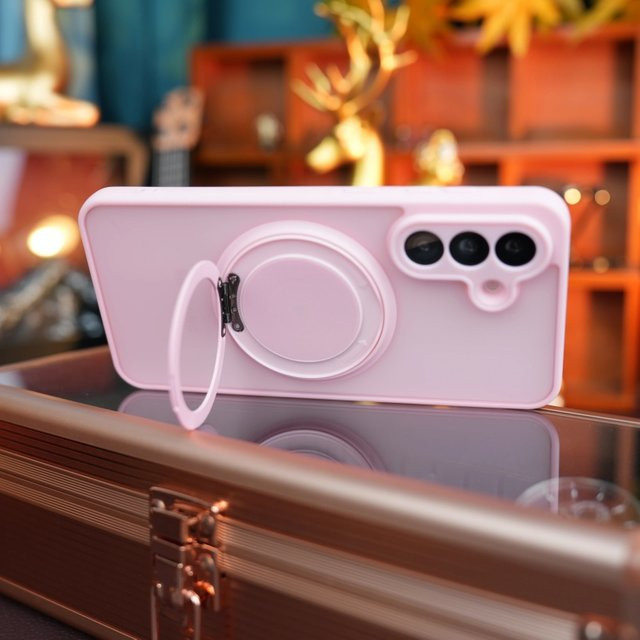 Transparente matte magnetische Schutzhülle für Samsung Galaxy S26 Ultra S25 Edge S24 S23 FE Plus A36 A56 A55 A35 Stoßfeste Handyhülle - Bild 1