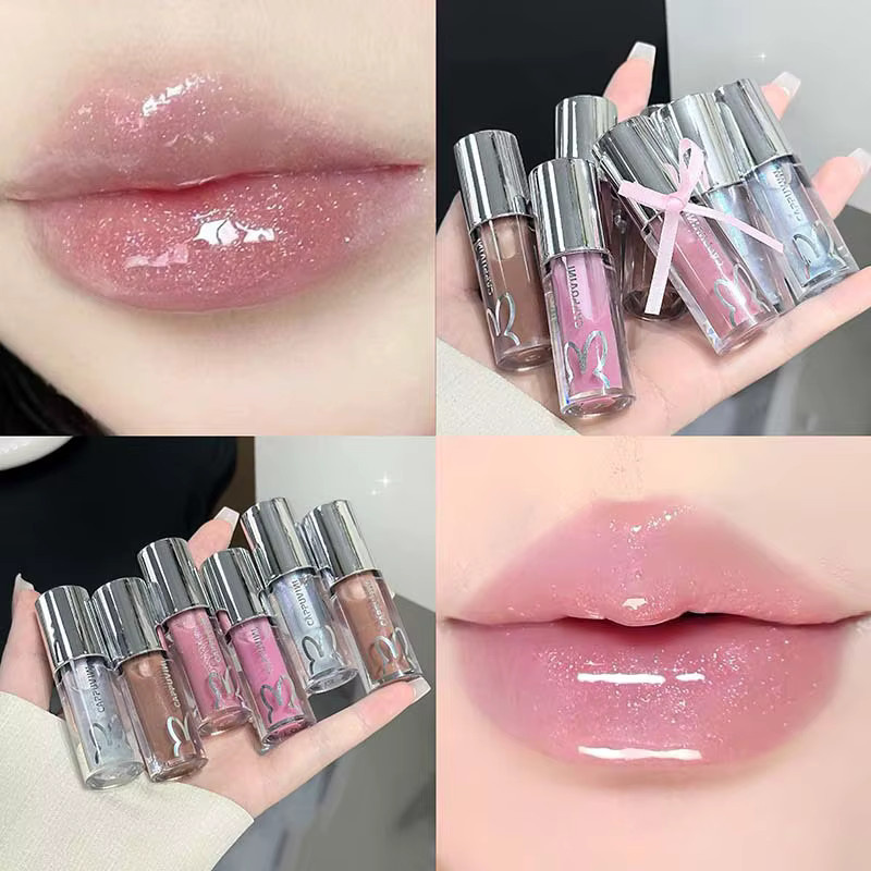 Cappuvini Glitzer-Lipgloss, Unisex - Bild 3