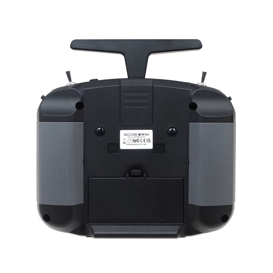FrSky EX14 RC-Sender mit ECOS-Betriebssystem, 2,4GHz ISRM Interner RF, ACCST D16 & Access-Unterstützung, Schwarz - Bild 2