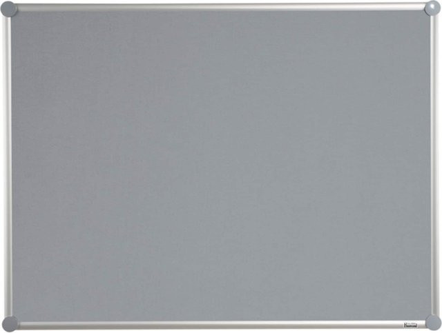 MAUL Pinnboard 2000 Textil Pinnwandtafel grau, B: 90 cm, H: 120 cm - Bild 1