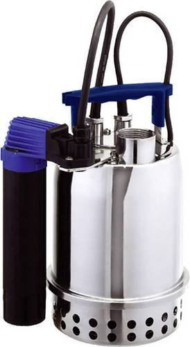 Nowax TPNS 500 Schmutzwasser-Tauchpumpe mit Schutzkontaktstecker, 9000 l/h, 7.5m Förderhöhe, Silber - Bild 1