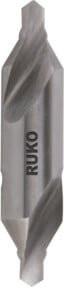 RUKO Zentrierbohrer DIN 333 HSS Form A mit Verstärkungswulst aus Edelstahl, Farbe Silber, Durchmesser: 1,0 mm, Länge: 31,5 mm, Breite: 3,15 mm - Bild 1