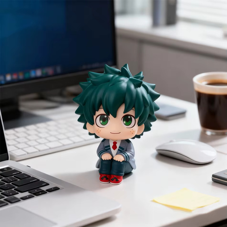 Bandai Chibi Academy Izuku Midoriya / Katsuki Bakugo / Shoto Todoroki, PVC-Figuren, Einzelfigur - Bild 4