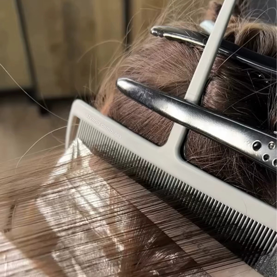 BARBERTOP Haar-Highlight-Kamm, Trennkamm für Foliierung - Bild 5