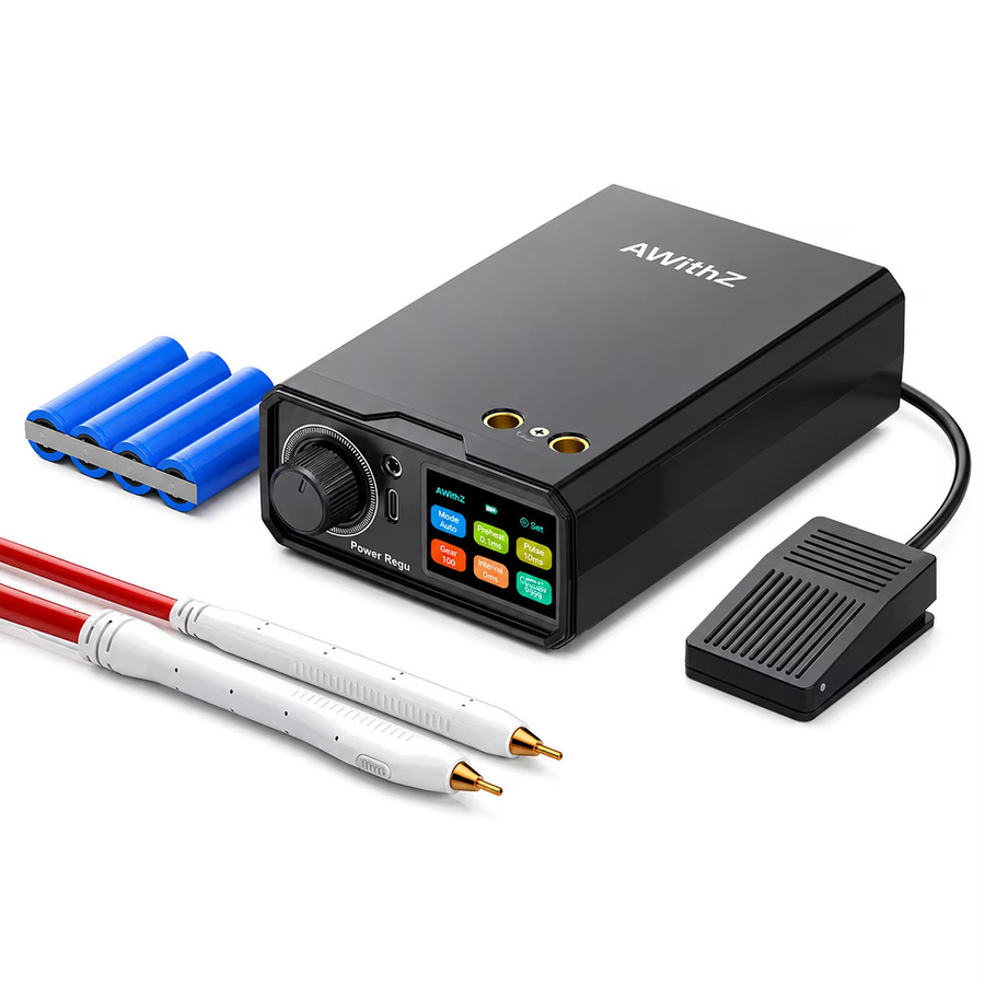 Awithz UK3 Tragbarer Akku-Punktschweißer DIY Mini-Schweißgerät für 18650 Lithium-Akku-Packs mit 10000mAh und Schweißbarkeit bis 0,7mm - Bild 5