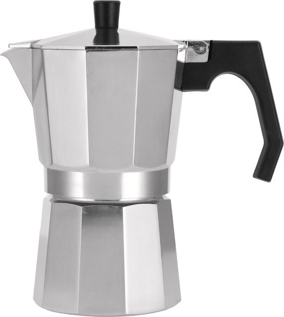 SILVERCREST Espressokocher aus Aluminium in Silber und Schwarz - Bild 1