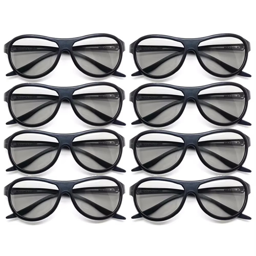 VISFORY Ersatz-AG-F310 3D-Brille, polarisierte passive Brille für LG, TCL, Samsung, SONY und Konka, RealD 3D-Kino, TV und Computer, Gelb-Schwarz - Bild 2