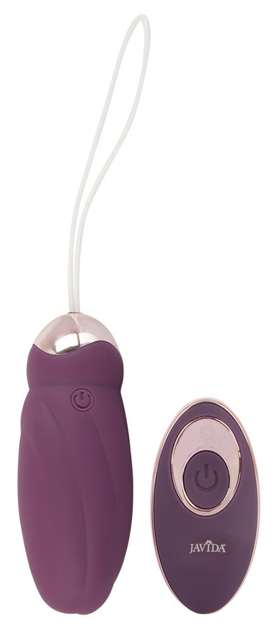 Javida RC Rotating Love Ball Vibro-Ei in Purple, 60 g, mit Fernbedienung steuerbar - Bild 2