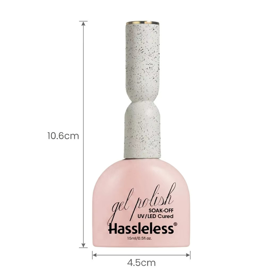 Hassleless Nagellack-Gel-Set, 6 Farben, glänzend - Bild 3