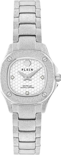 Philipp Plein Damenuhr, Quarz, Edelstahl, Silber, 23 mm, 5 ATM - Bild 1
