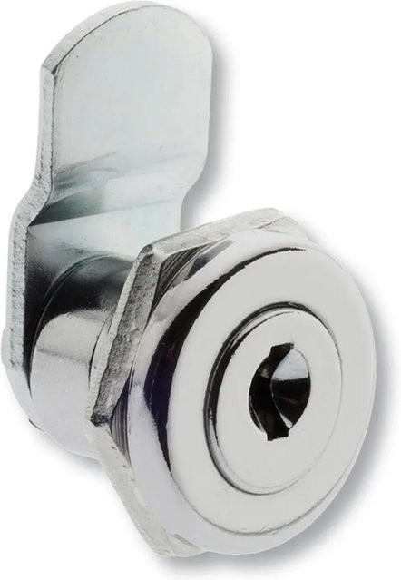 Burg-Wächter Briefkasten-Hebelzylinder ZBK 70 SB gekröpft in Silber aus verzinktem Stahl - Bild 1