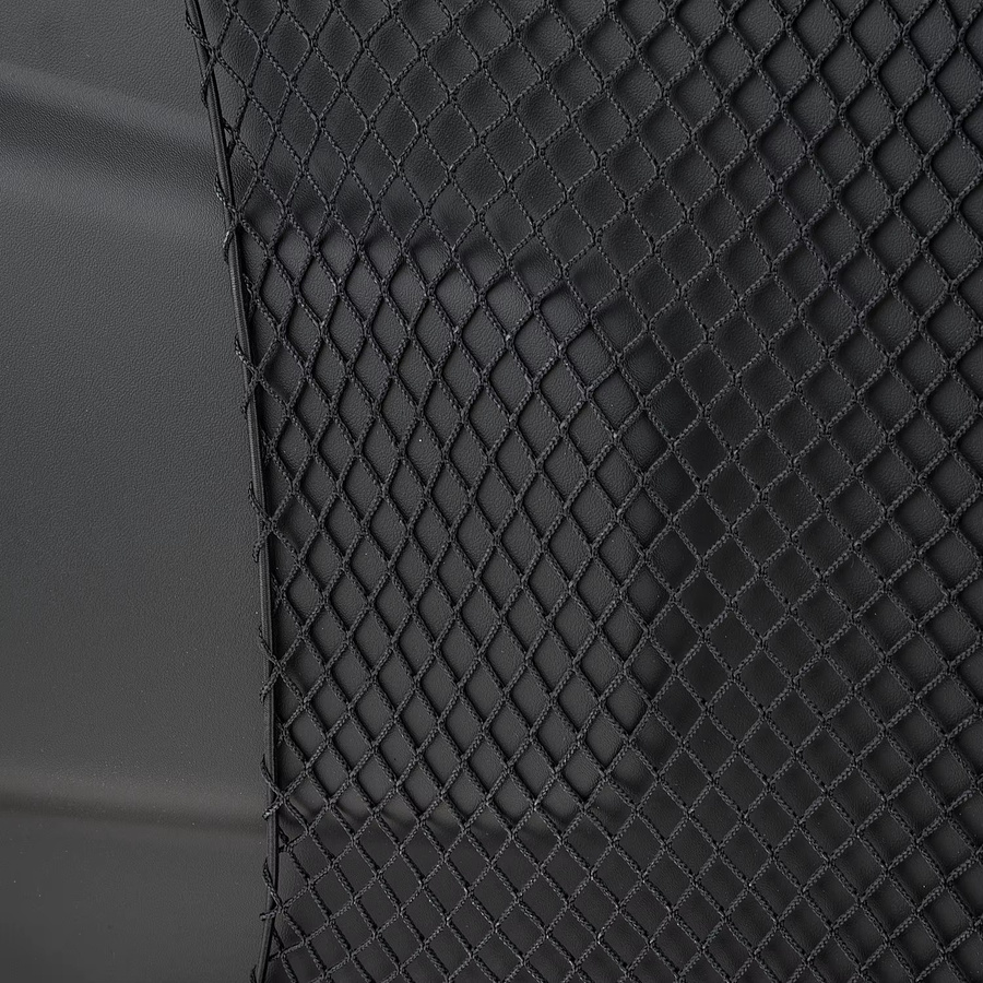 Schwarze Sitzrückwand mit Netzbaugruppe DRAUTOPART für Audi A4 B8, A5 und Q5 (8RD881969BQAU, 8KD881969BQAU) - Bild 3