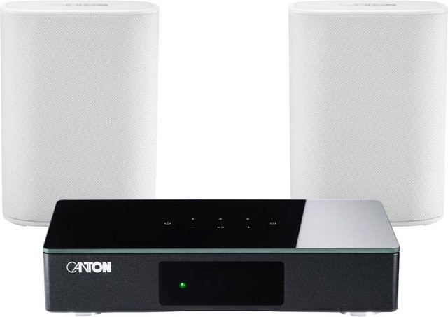 Canton Smart Libero TV Sound System Set, 2 passive Lautsprecher, weiß, mit Wi-Fi, Bluetooth und HDMI - Bild 1